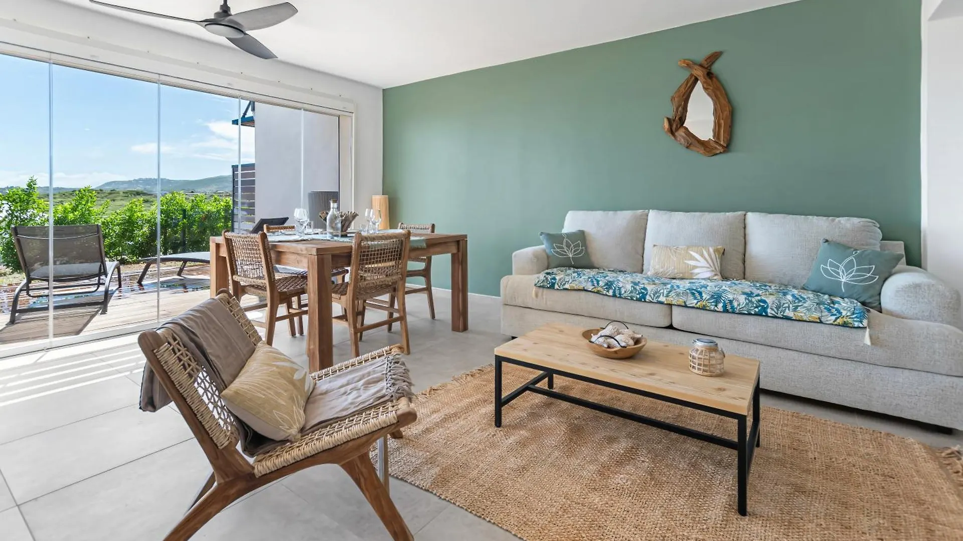 New Appartement 1Ch 4P Vue Mer Sur Les Hauteurs De La Baieorientale Apartment Orient Bay